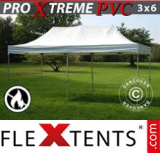 Reklamtält FleXtents Xtreme Heavy Duty 3x6m, Vit
